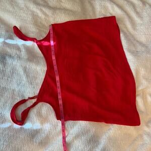 Gilli Red Sleeveless Top Size MP